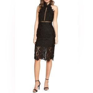 Bardot Kara Lace Halter Dress